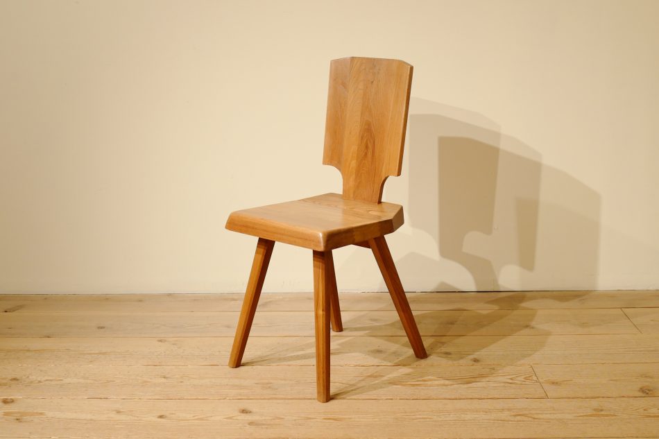 Pierre Chapo / S28 All wood chair 2 - HARRYS ANTIQUE MARKET 