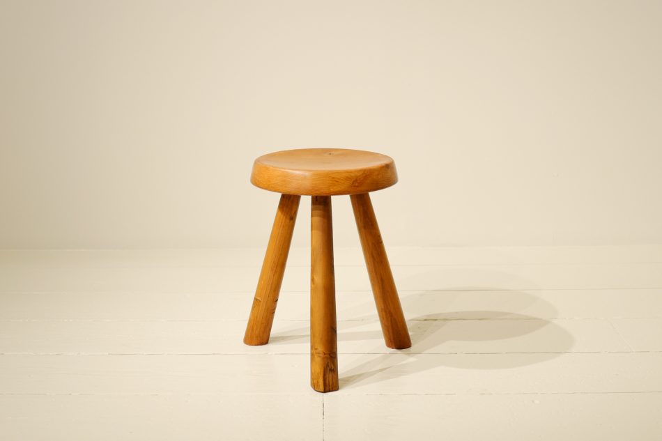 Charlotte Perriand / Les Arcs stool (B) | HARRYS ANTIQUE MARKET ...